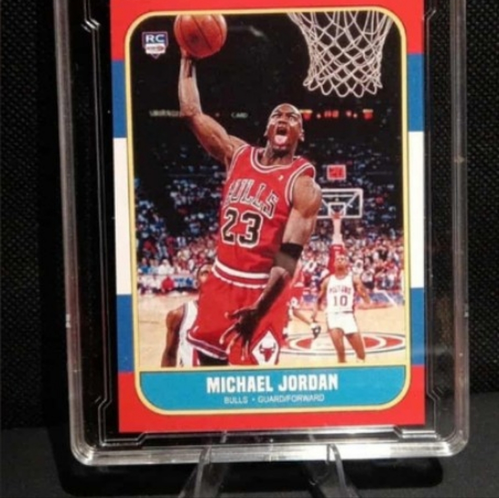 1986-87 Fleer Style MICHAEL JORDAN RC Chicago Bulls ROOKIE**RP**